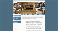 Desktop Screenshot of designincrete.com